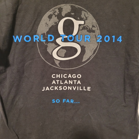 Garth Brooks World Tour 2014 T Shirt Medium Country Concert Tee - Picture 4 of 5